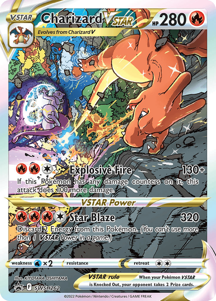 Charizard VSTAR SWSH262 – SWSH Black Star Promos