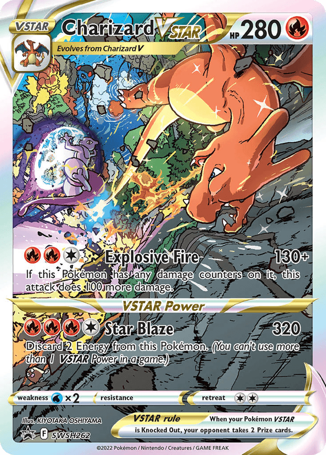 Charizard VSTAR SWSH262 – SWSH Black Star Promos