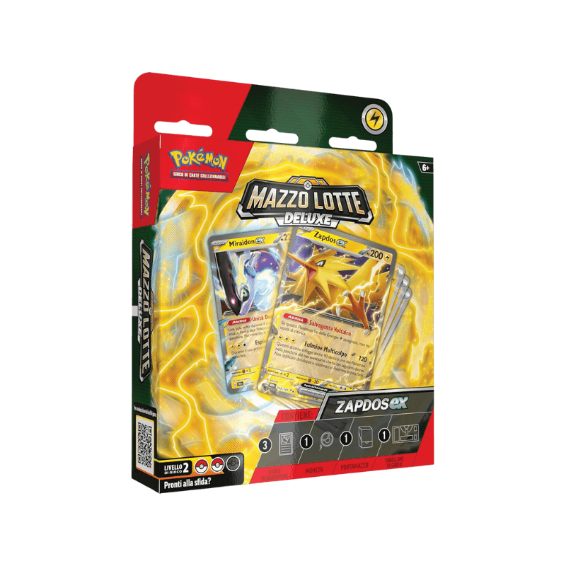 Mazzo da 60 Carte Lotte Deluxe Zapdos-ex