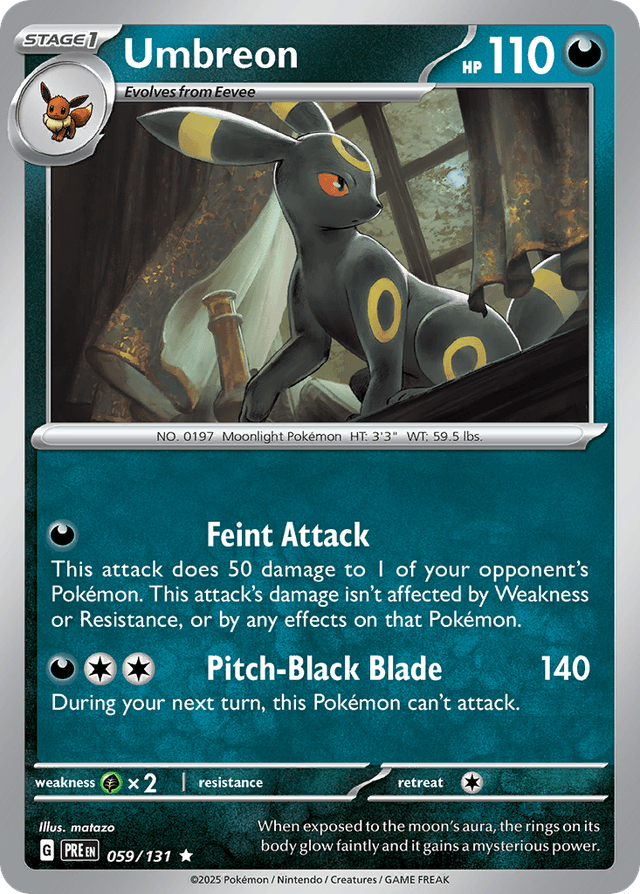 Umbreon 059/131 – Prismatic Evolutions – EN