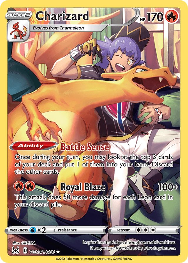 Charizard TG03/TG30 – Origine Perduta Trainer Gallery