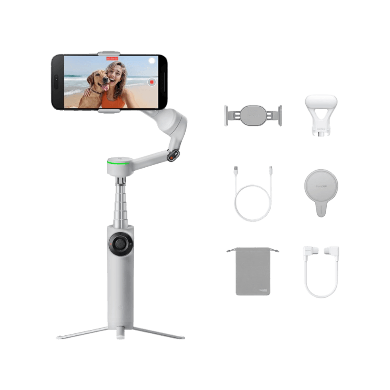 Insta360 Flow 2 Pro Pack Creator Stabilizzatore per Smartphone con IA