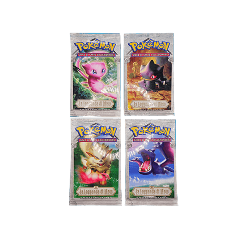 EX La Leggenda di Mew 4 Buste Set Artwork