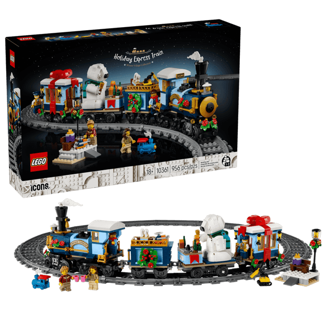 Treno espresso festivo (LEGO 10361)