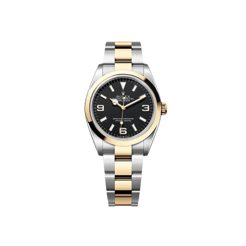 Explorer 36 in Acciaio Oystersteel e Oro Giallo - Referenza 124273
