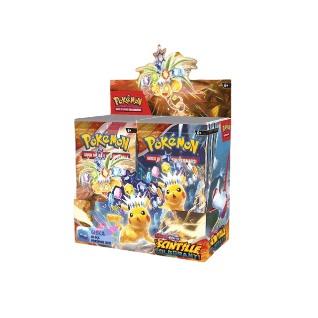 Scarlatto e Violetto Scintille Folgoranti Display 36 Buste