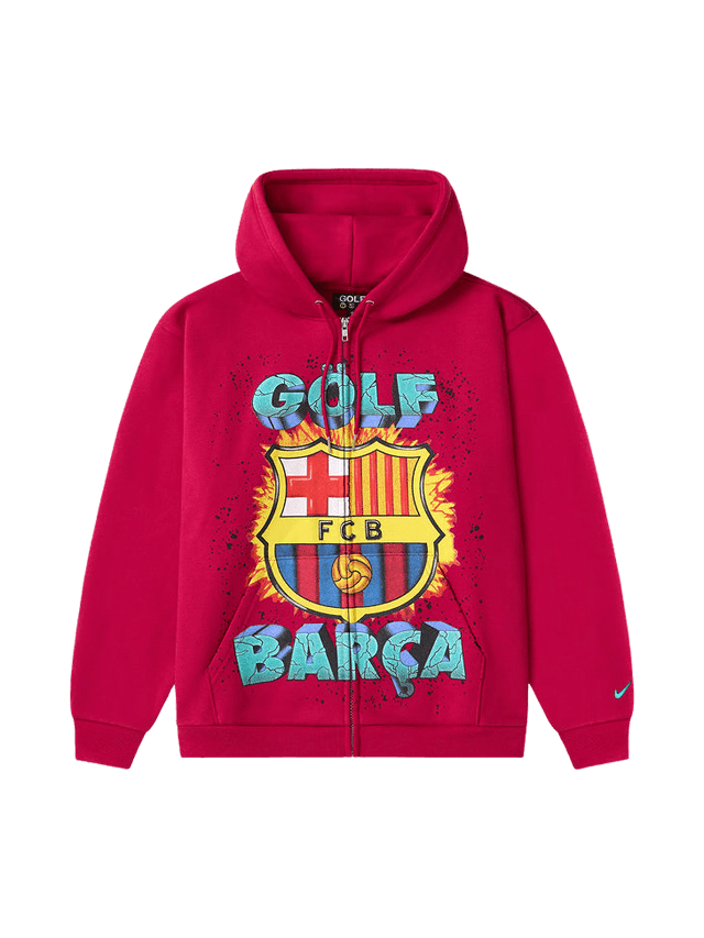 FC Barcelona x Golf Wang zip-up Hoodie