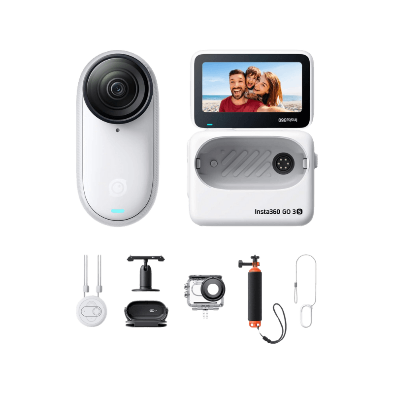 Insta360 GO 3S Pack Sport Acquatici Cam 4K per Vlogging da 128GB