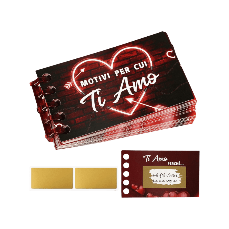 Biglietto di San Valentino 24pz Personalizzato