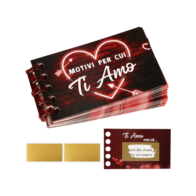Biglietto di San Valentino 24pz Personalizzato