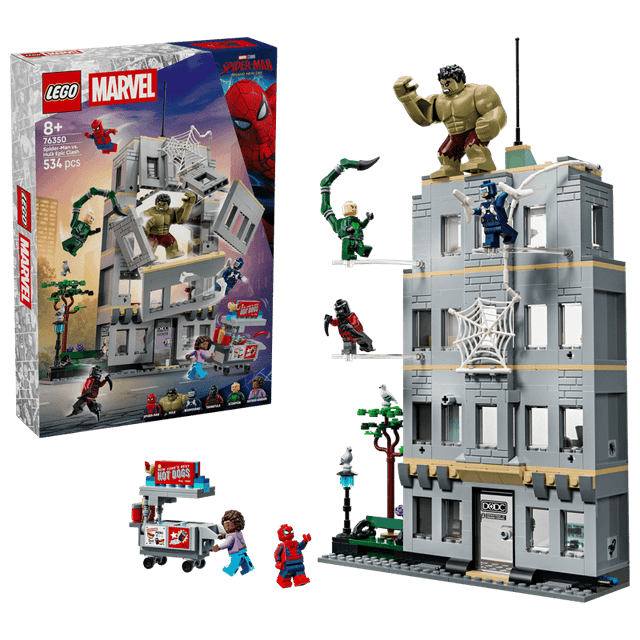 Scontro epico: Spider-Man vs. Hulk (LEGO 76350)