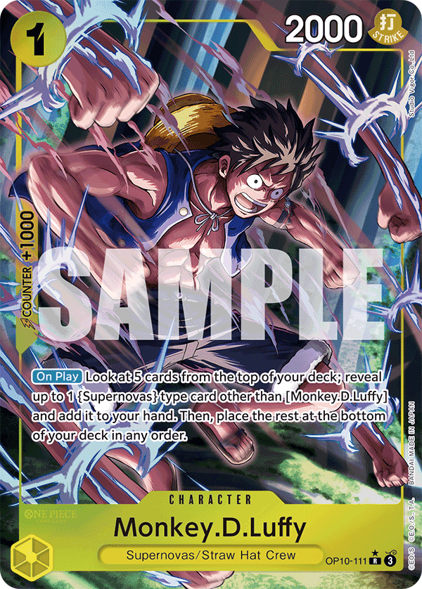 Monkey.D.Luffy OP10-111 Alternate Art – Royal Blood