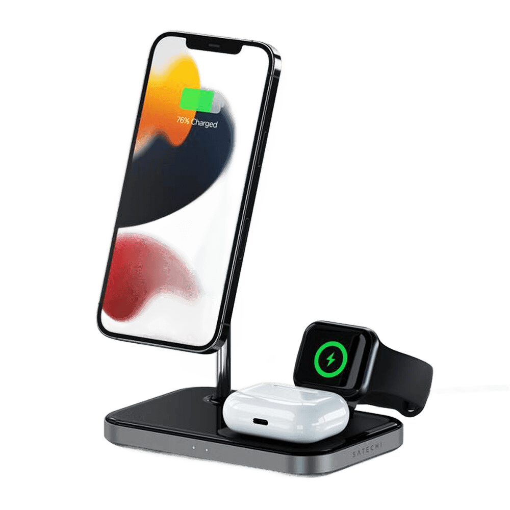 Satechi Stand di Ricarica Wireless 3in1