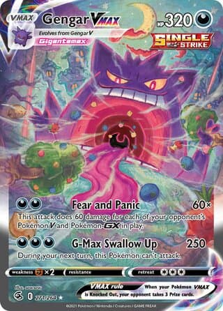 Gengar VMAX 271/264 – Fusion Strike