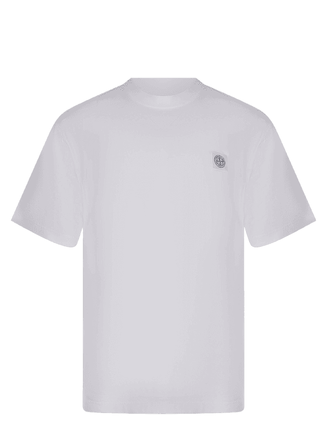 Stone Island T-shirt Bianco 2100030S0115