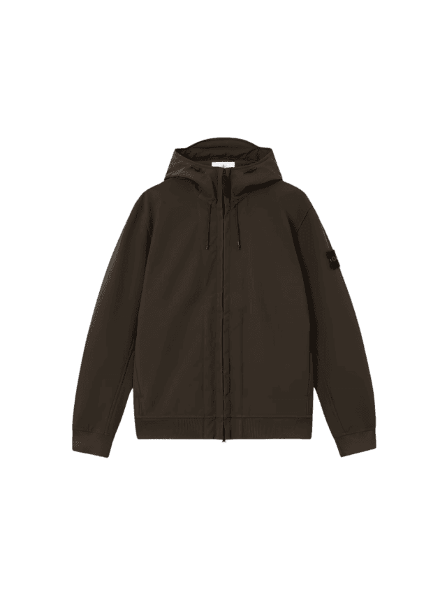 Stone Island Giacca con cappuccio membrana acqua/vento