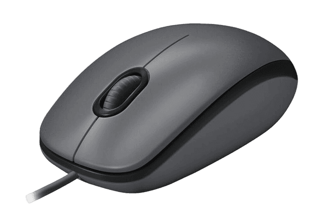 Logitech Mouse M100 Nero