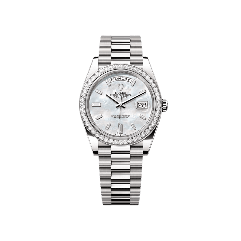 Day-Date 40 in Oro Bianco e Diamanti - Referenza 228349RBR