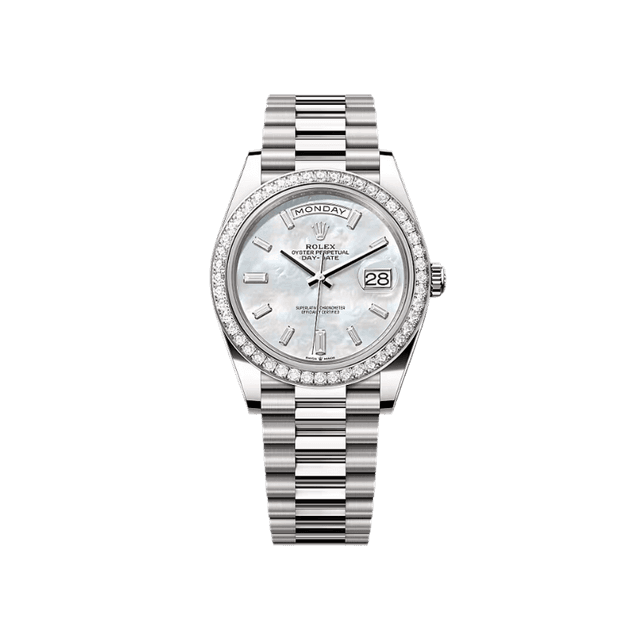Day-Date 40 in Oro Bianco e Diamanti - Referenza 228349RBR