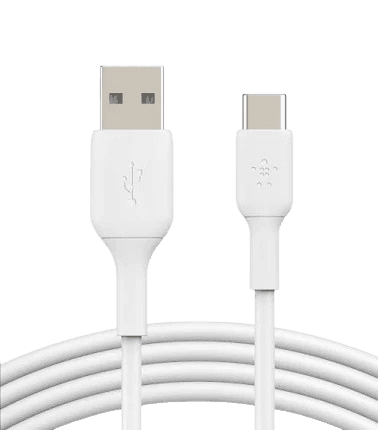 Belkin Cavo USB-A a USB-C PVC (1m, bianco)