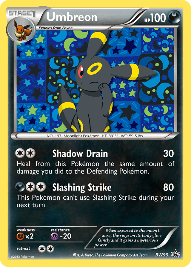 Umbreon BW93 – BW Black Star Promos – EN