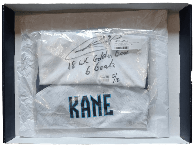 Maglia autografata Harry Kane Golden Boot 5/18