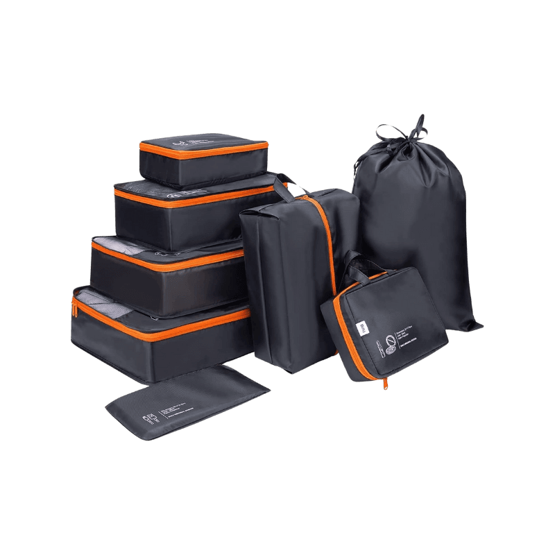 Set da Viaggio con 8 Cubi di Varie Dimensioni