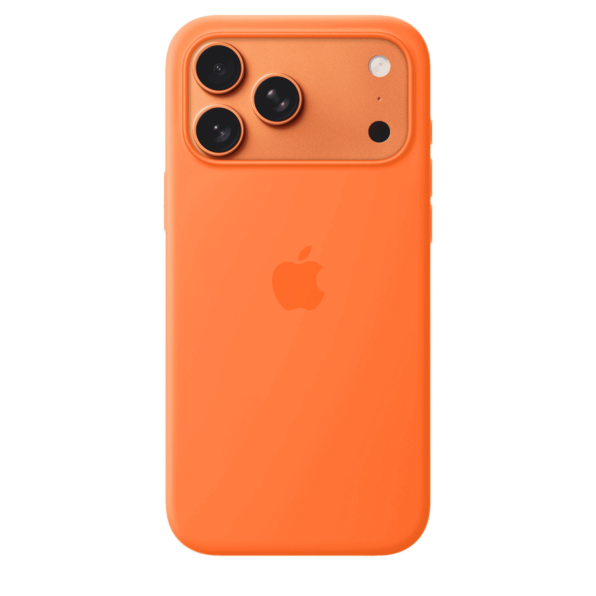 Custodia MagSafe in silicone per iPhone 17 Pro Max - Arancione