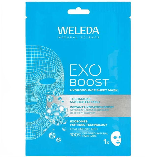 Weleda Exo Boost Maschera Idratante in Tessuto