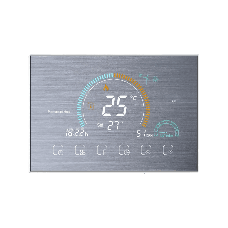 Decdeal Termostato WiFi per Caldaia a Gas con Smart App