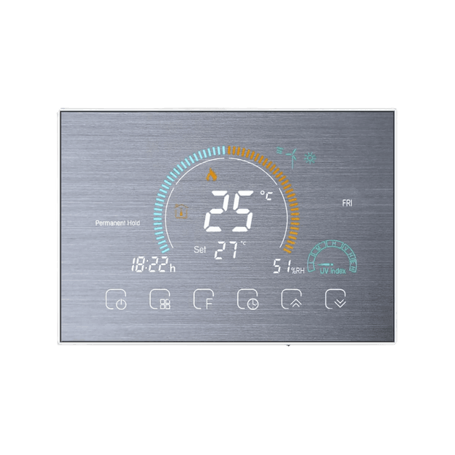 Decdeal Termostato WiFi per Caldaia a Gas con Smart App