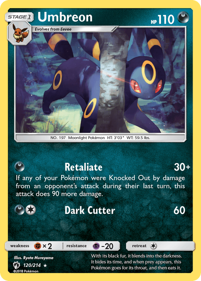 Umbreon 120/214 – Lost Thunder – EN