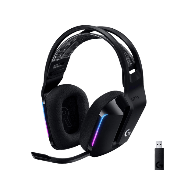 Logitech G G733 Lightspeed Cuffie Wireless con Microfono
