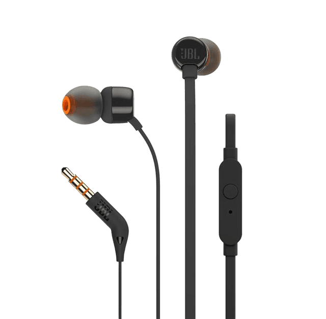 JBL T110 Auricolari Nero
