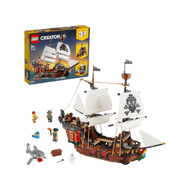LEGO Creator Galeone dei Pirati Set 3 in 1