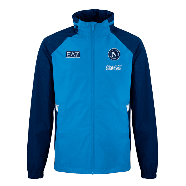 SSC Napoli Giacca Antivento Azzurra 2026/2027
