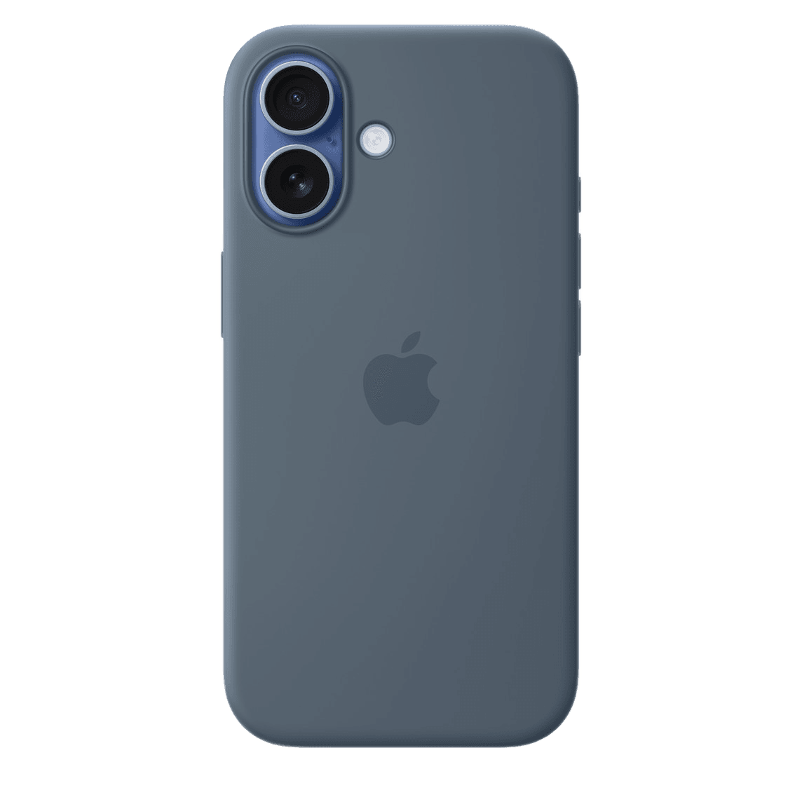 Custodia MagSafe in silicone per iPhone 17 - Blu salmastro