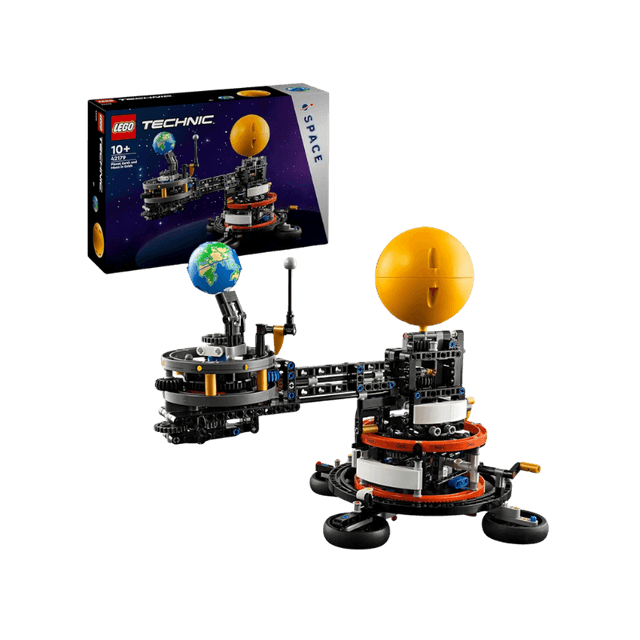 LEGO Technic Pianeta Terra e Luna in Orbita