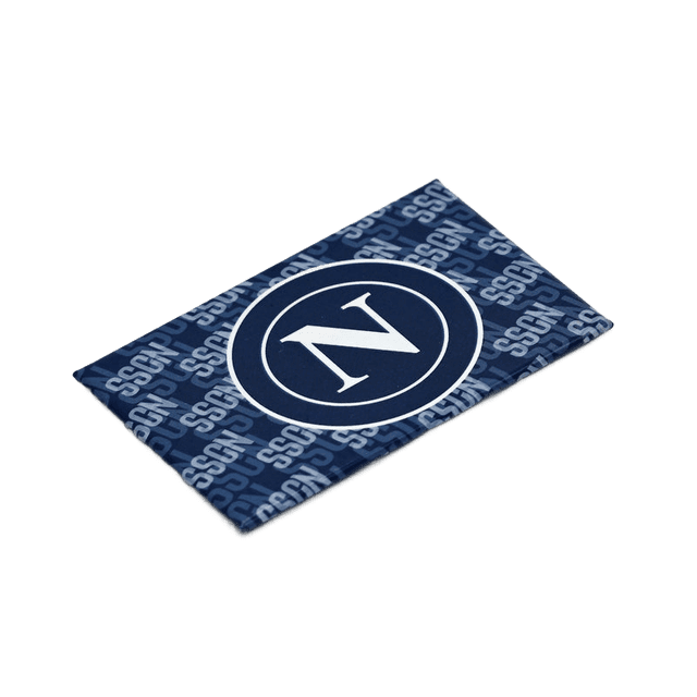 SSC Napoli Magnete Rettangolare Blu con Logo