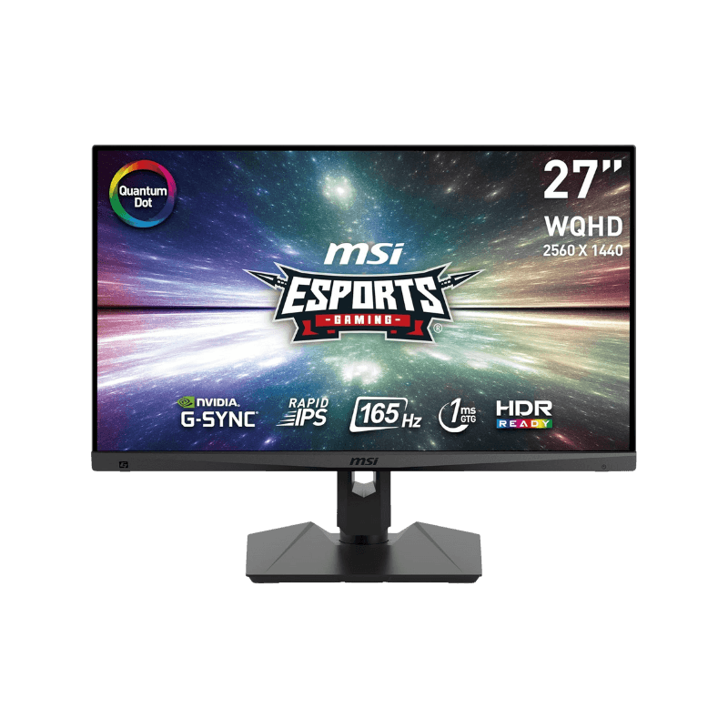 MSI MAG274QRF-QD Monitor 27" WQHD IPS da 165Hz