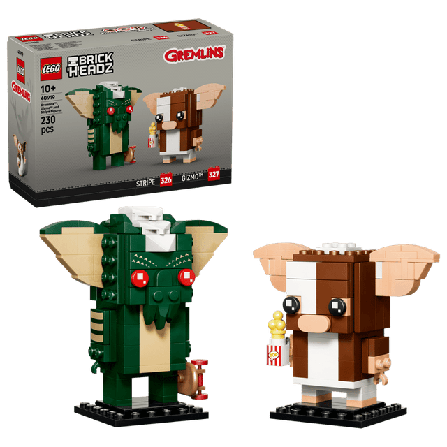 Gizmo e Ciuffo Bianco di Gremlins BrickHeadz (LEGO 40919)