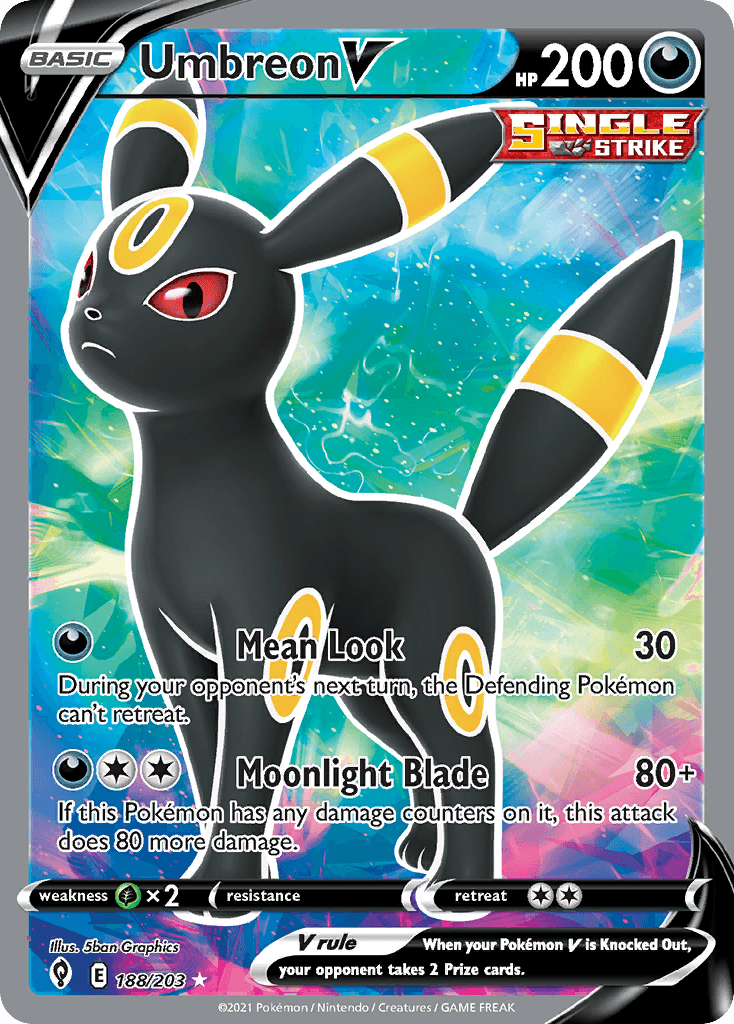 Umbreon V 188/203 – Evolving Skies Full Art – EN
