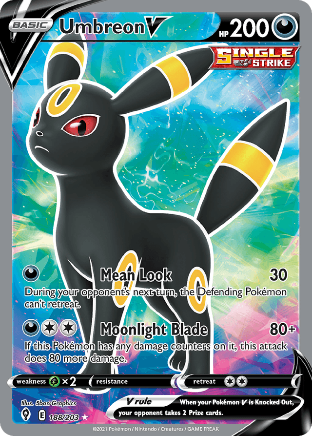 Umbreon V 188/203 – Evolving Skies Full Art – EN