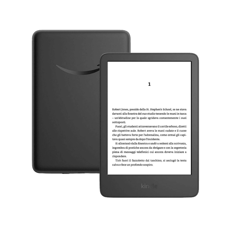 Kindle da 16GB Leggero e Compatto con Schermo Antiriflesso