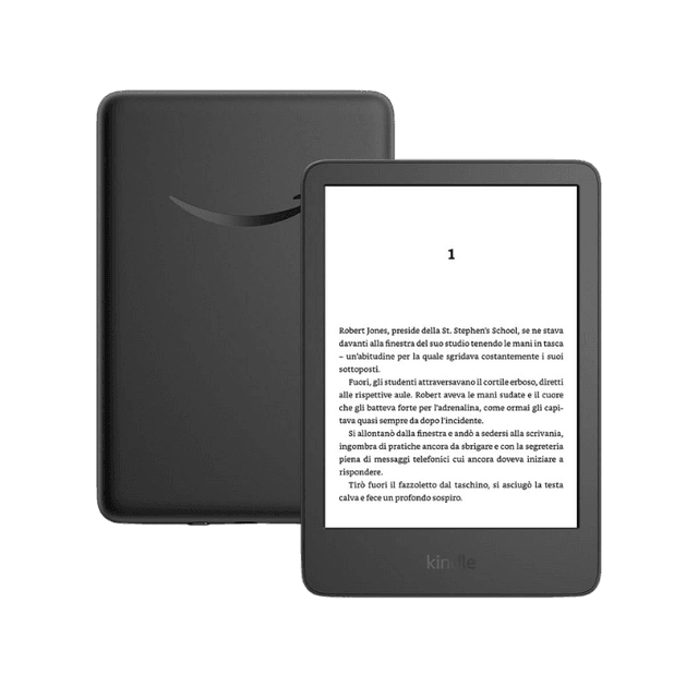 Kindle da 16GB Leggero e Compatto con Schermo Antiriflesso