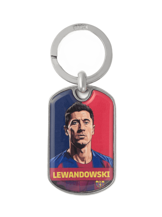 FC Barcelona Portachiavi Lewandowski