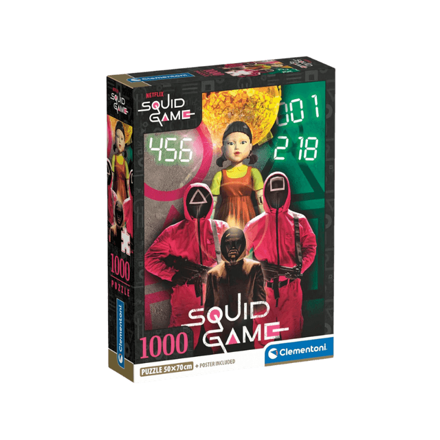 Puzzle di Squid Game da 1000 Pezzi