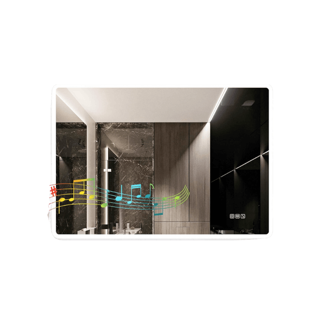 Starlead Specchio da Bagno con Luce LED 60 x 80cm con Bluetooth