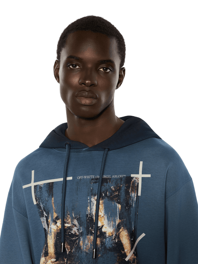 Off-White Ripped Narciso Regular Hoodie