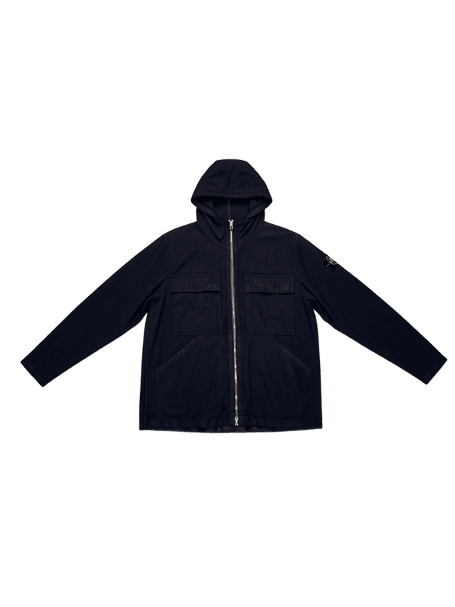 Stone Island Overshirt con cappuccio
